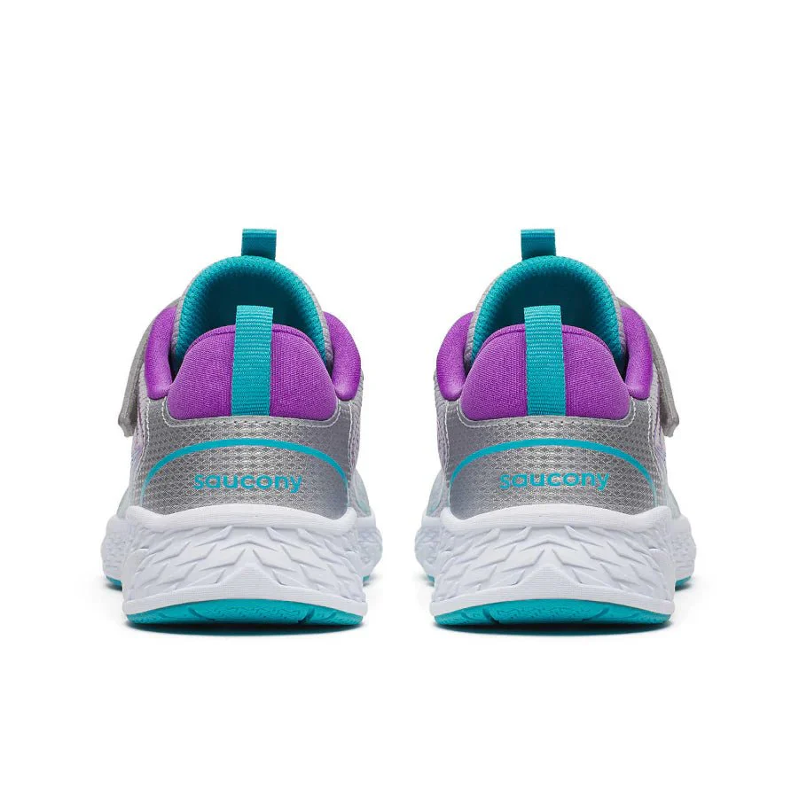 SAUCONY Big Kid's Wind 3.0 A/C Sneaker TRQ - Image 3