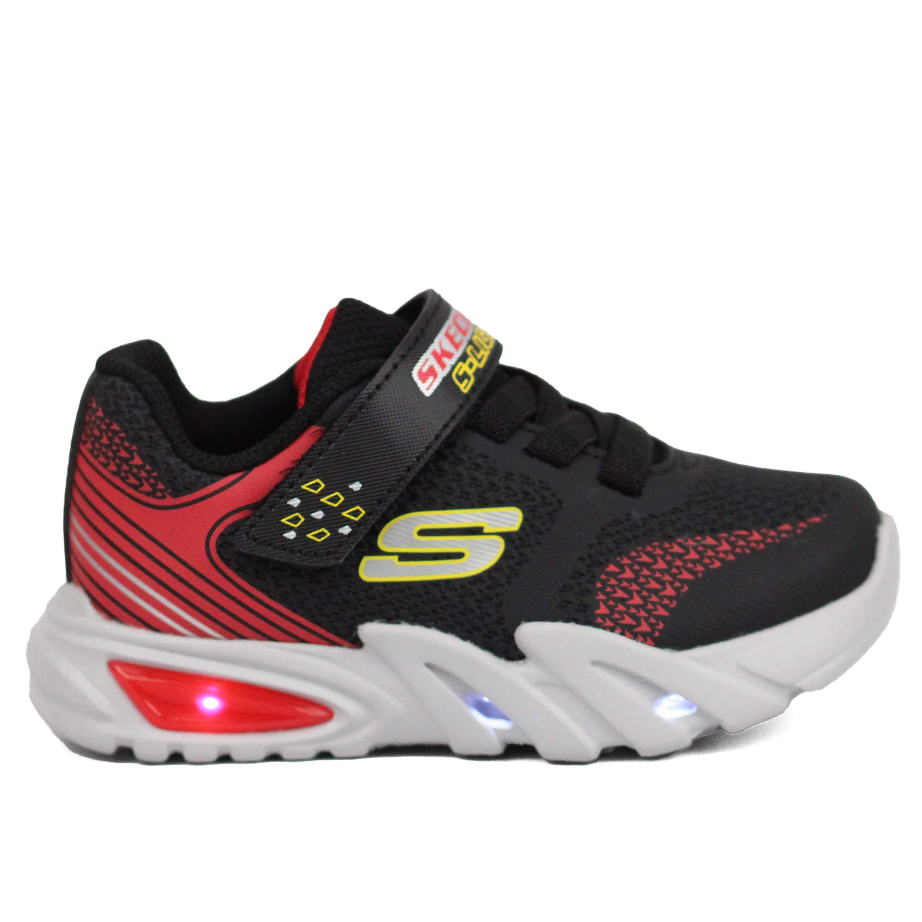 SKECHERS Boys Light Storm 0.3 Sneakers BKRD
