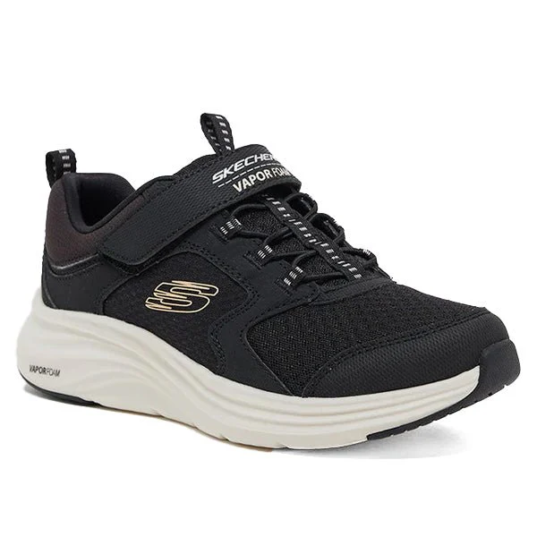 SKECHERS Fiber foam shoe with Velcro strap BLK - Image 2