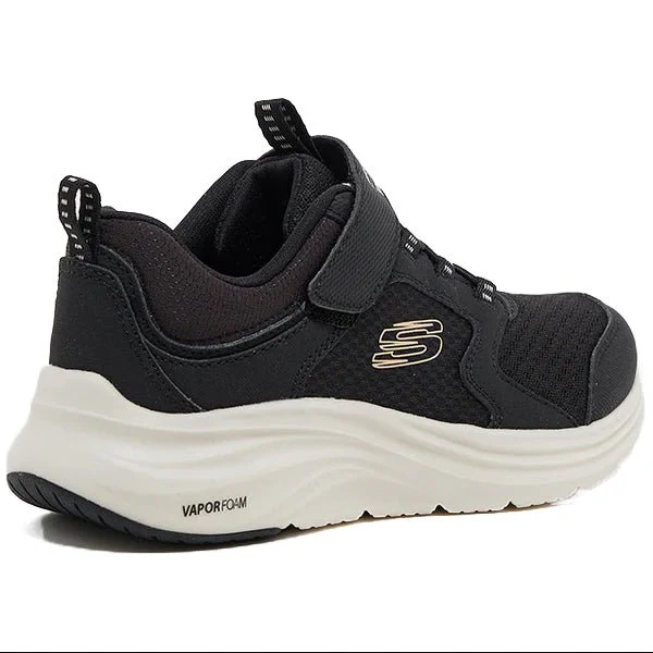 SKECHERS Fiber foam shoe with Velcro strap BLK - Image 3