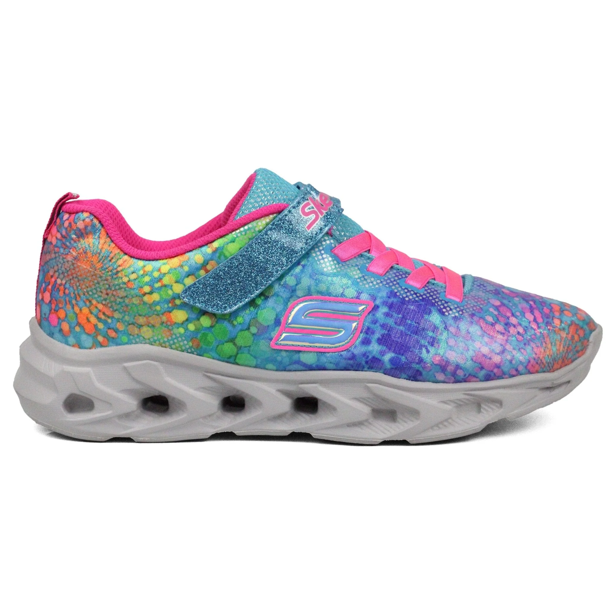 SKECHERS Glitter Light Up Shoes