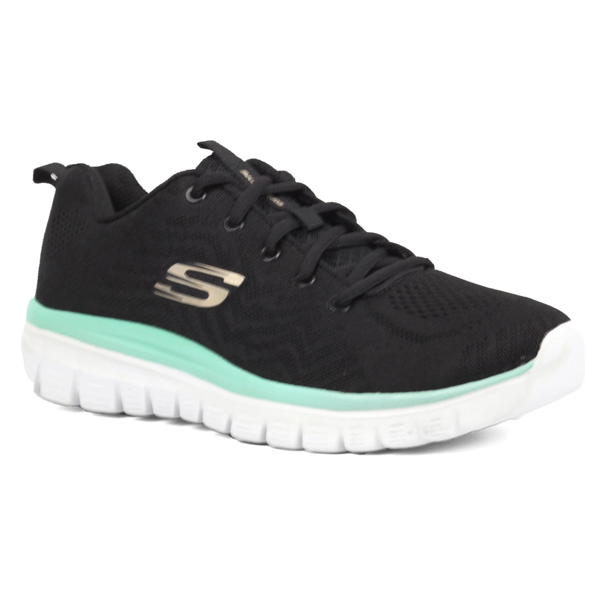 SKECHERS Graceful Get Connected Shoes BKGR - Image 2