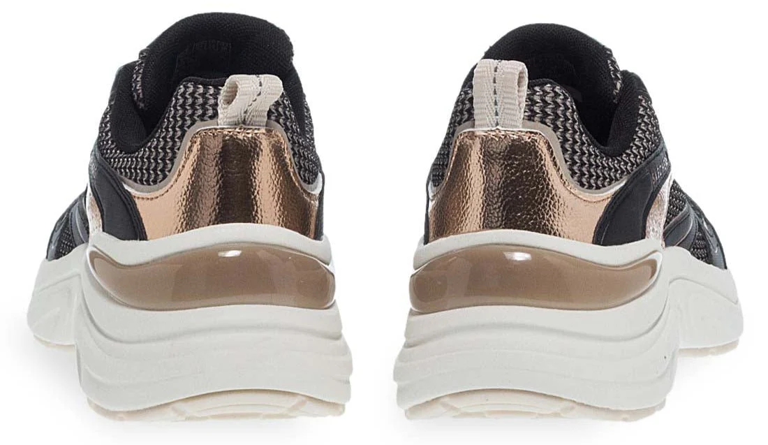 SKECHERS Hazel Metallic Soiree Lace Up Sneakers - Image 3