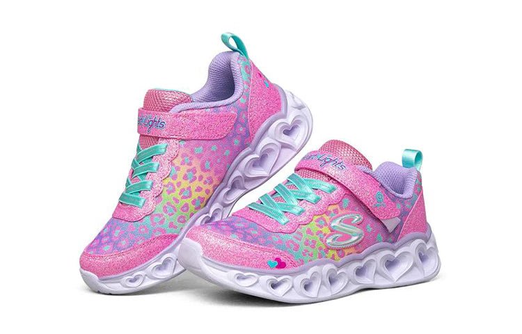 SKECHERS Heart lights Low-Top Running Shoes K Multicolor - Image 2