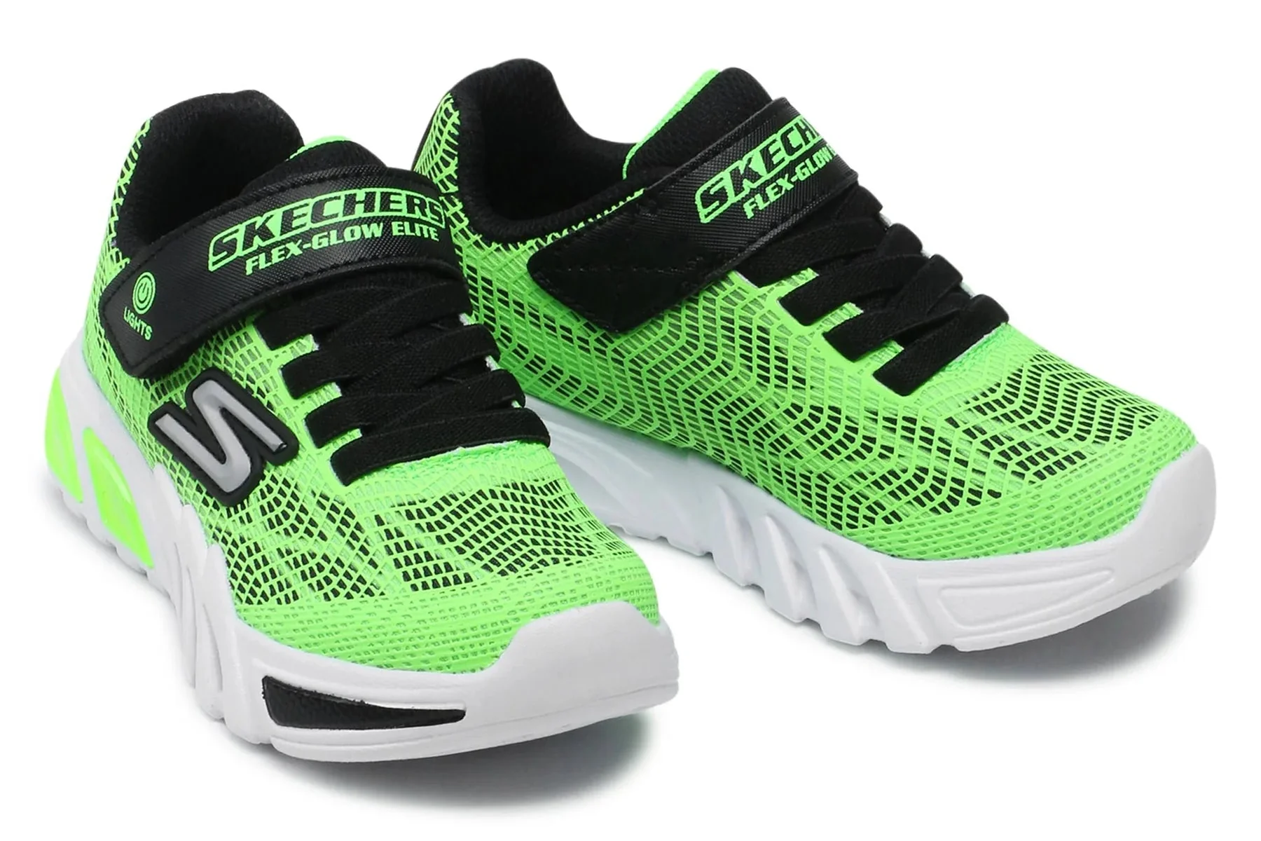 SKECHERS Kids' S Lights Flex-Glow Elite - Vorlo - Image 5