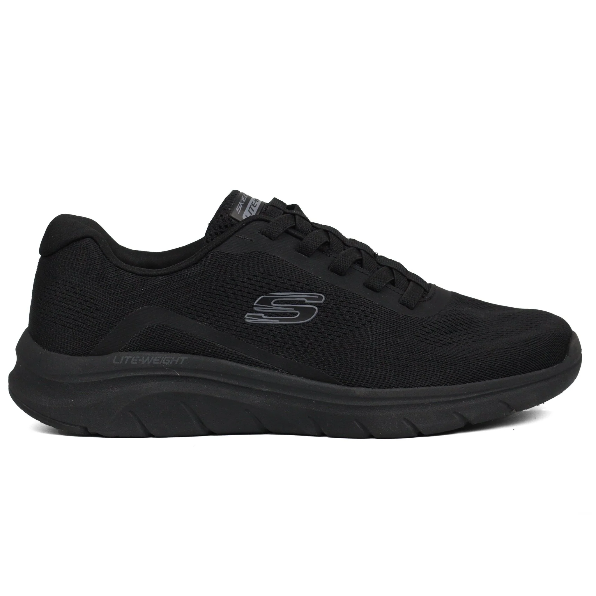 SKECHERS Men's light weight sports legend sneakers BBK