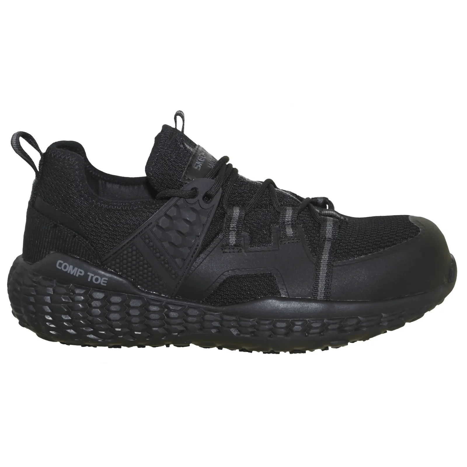 SKECHERS Men's Monster SR Bulcks Composite Toe Work Shoes