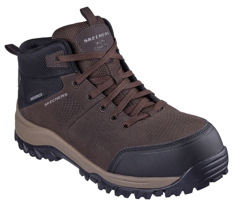 SKECHERS Mens Work: Relment-Erett EH WP Comp Toe - Image 2
