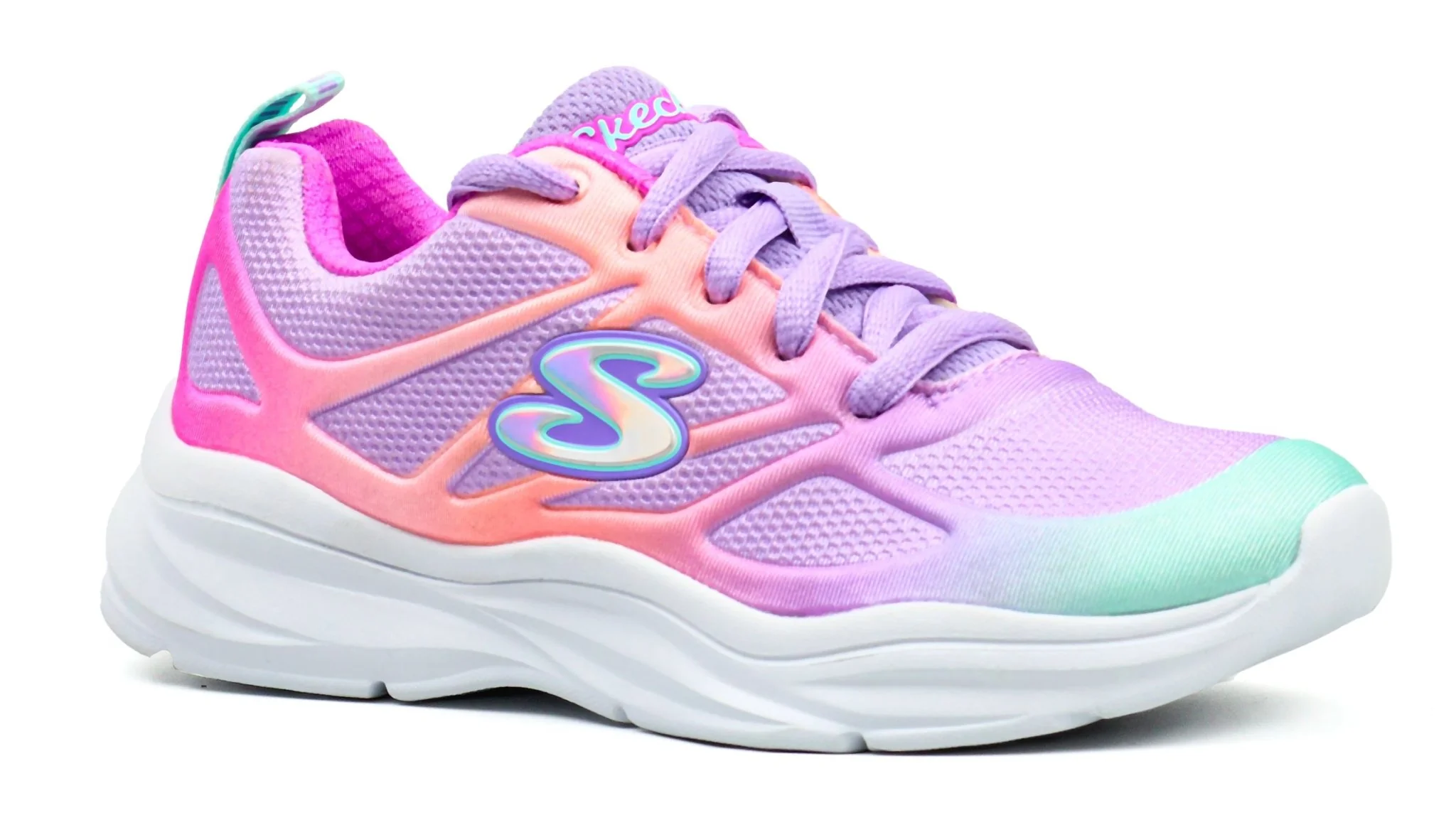 SKECHERS POWER JAMS Lace-Up Sneakers - Image 2