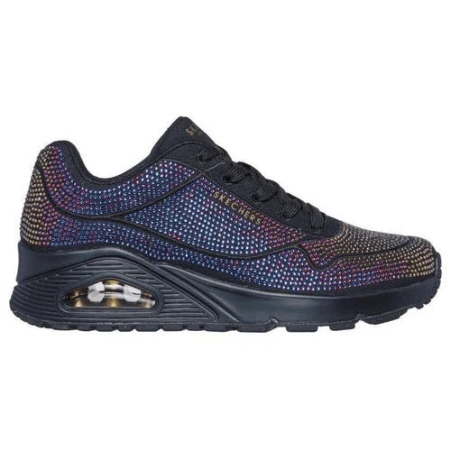 SKECHERS Street Uno Disco Rave Rhinestone Tennis