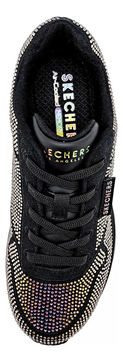 SKECHERS Street Uno Disco Rave Rhinestone Tennis - Image 3