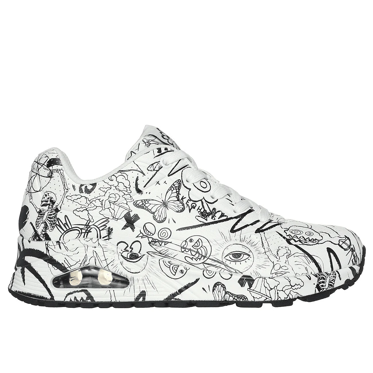 SKECHERS UNO - PROCESS SKETCH