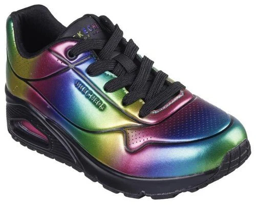 SKECHERS Women's Uno - Cosmic Rainbow - Image 2