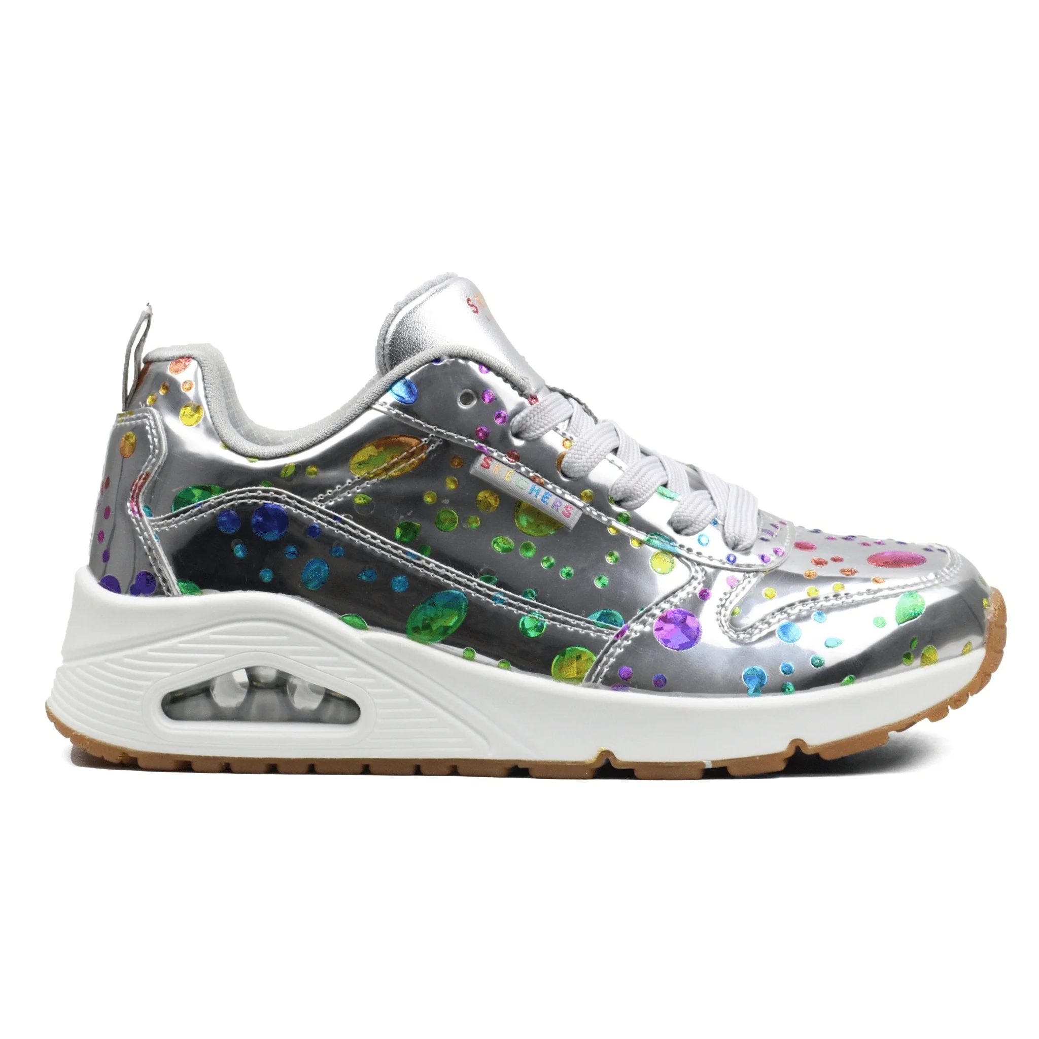SKECHERS Women's Uno - Metallic Sneakers