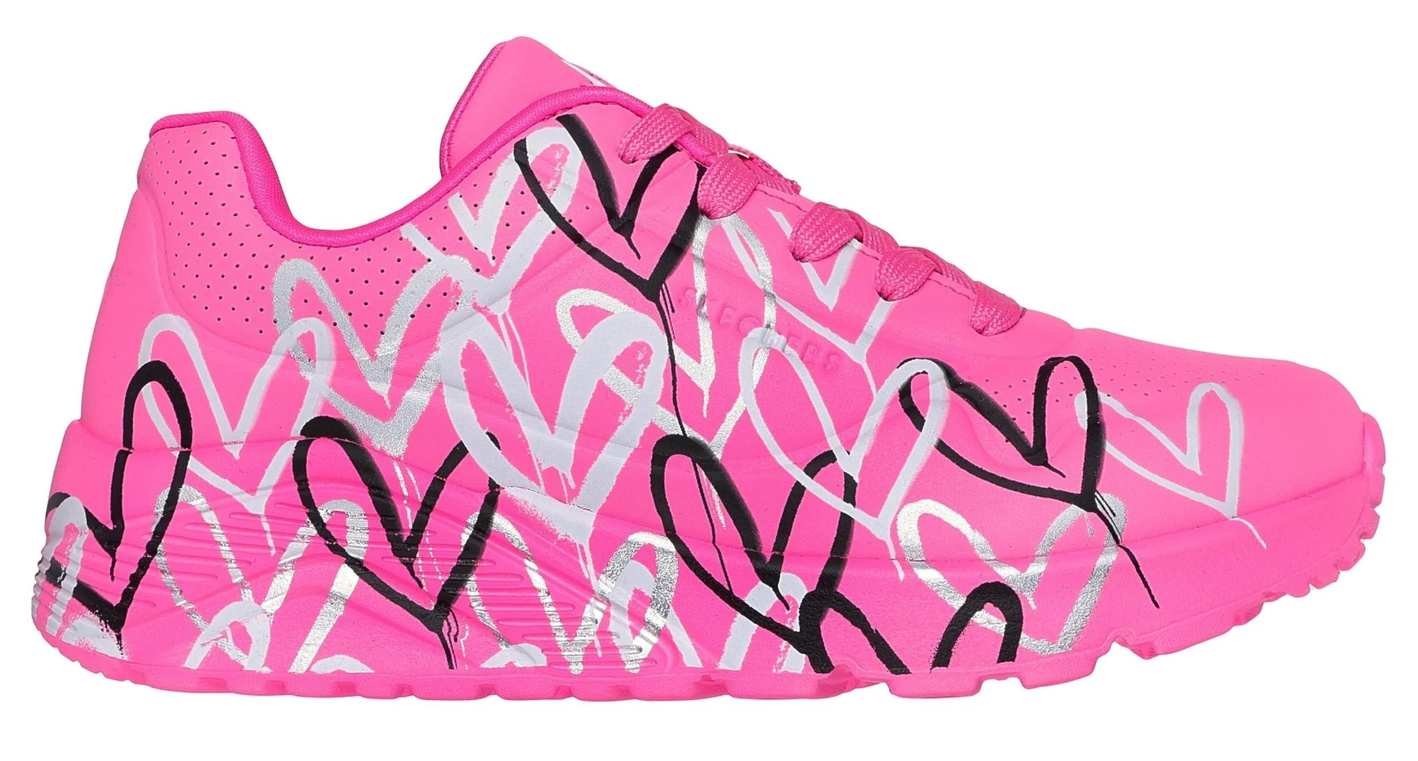 SKECHERS x JGoldcrown: Uno Lite - Metallic Love