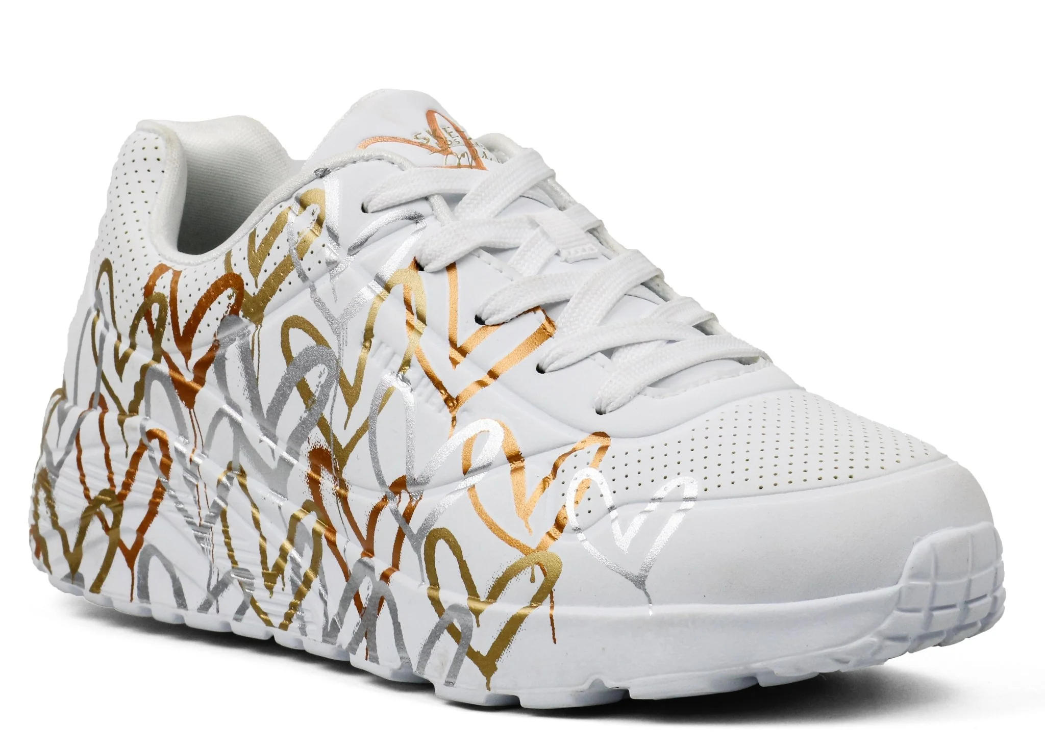 SKECHERS x JGoldcrown: Uno Lite - Metallic Love K - Image 2