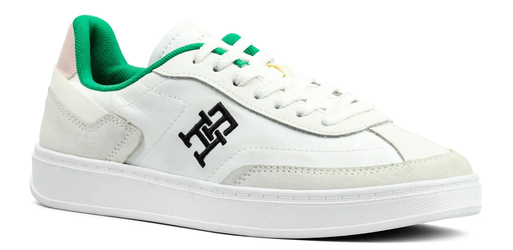 Tommy Heritage Suede Court Sneaker - Image 2