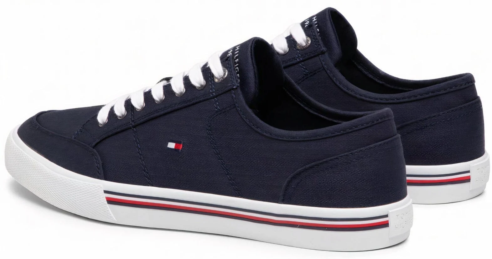 TOMMY HILFIGER Core Corporate Textile Sneaker - Image 4