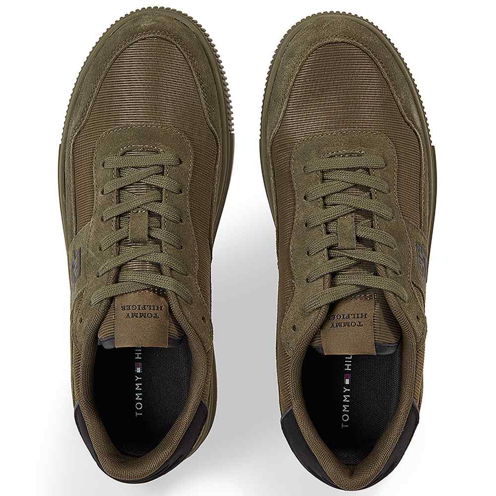 TOMMY HILFIGER Leather lace-up sneakers - Image 3