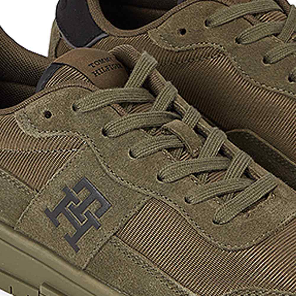 TOMMY HILFIGER Leather lace-up sneakers - Image 4