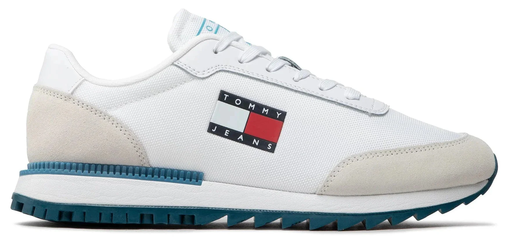 TOMMY HILFIGER Retro Mixed Texture Cleat Trainers