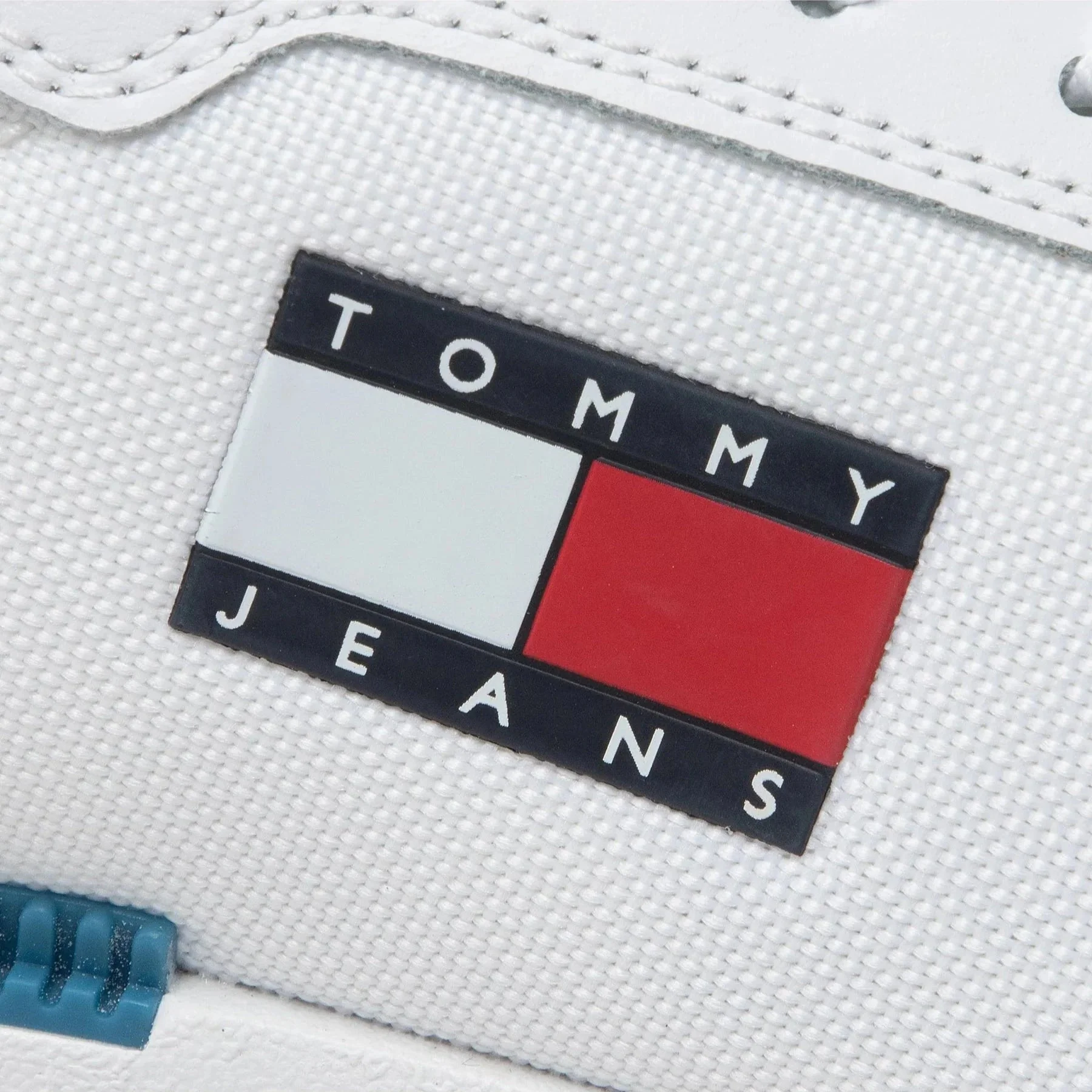 TOMMY HILFIGER Retro Mixed Texture Cleat Trainers - Image 5