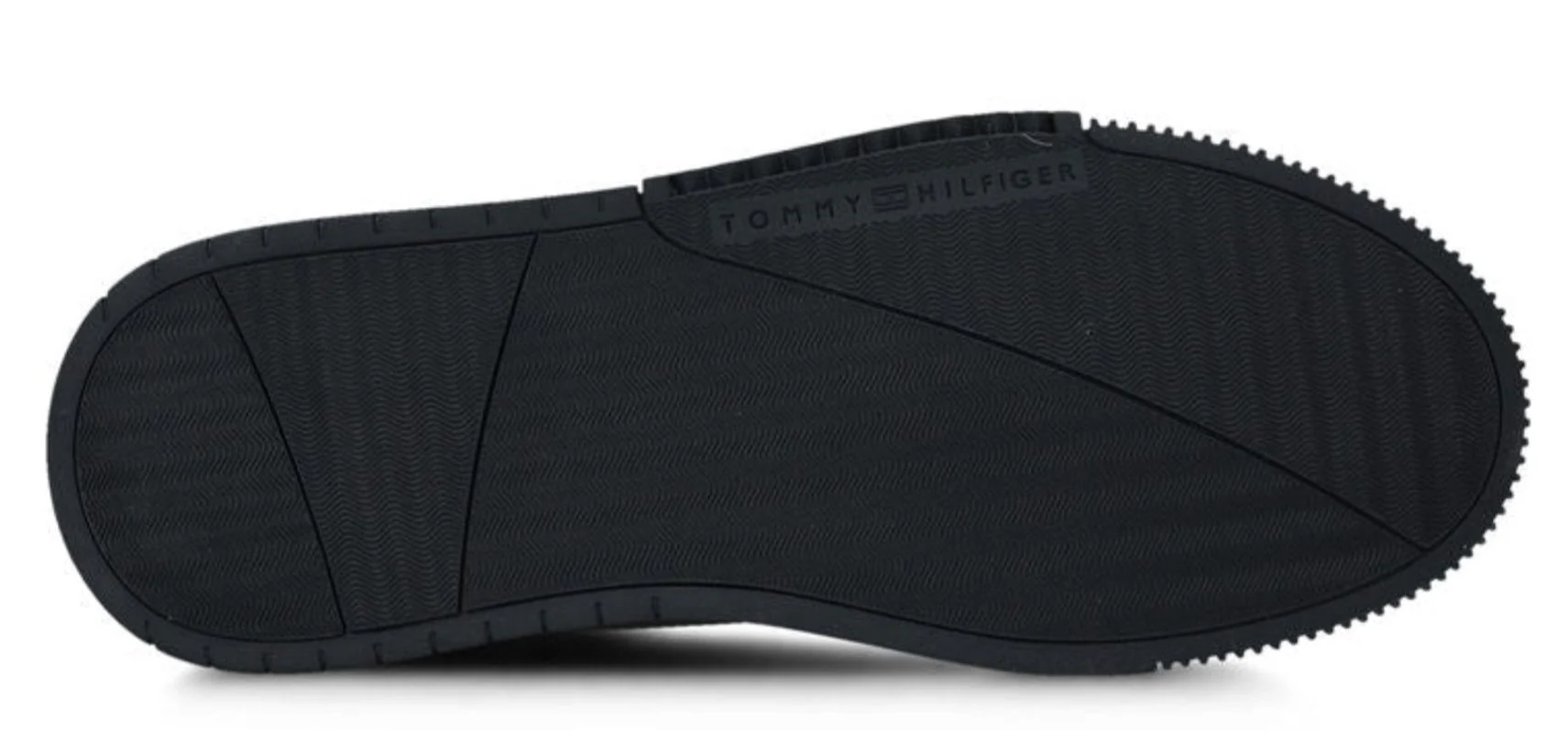 TOMMY HILFIGER Signature Tape Lace-Up Cupsole Trainers - Image 4