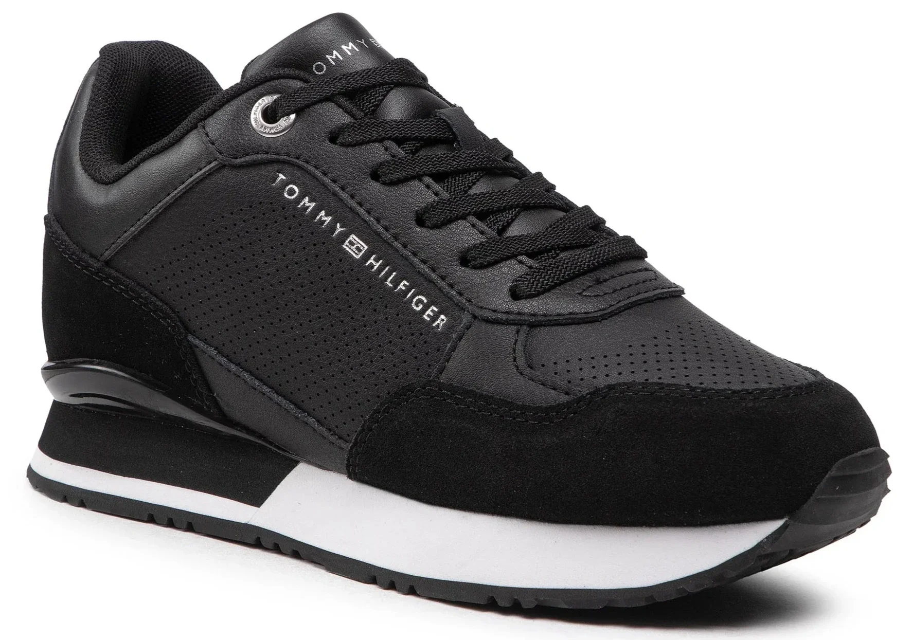 TOMMY HILFIGER Sneakers Leather Wedge - Image 2