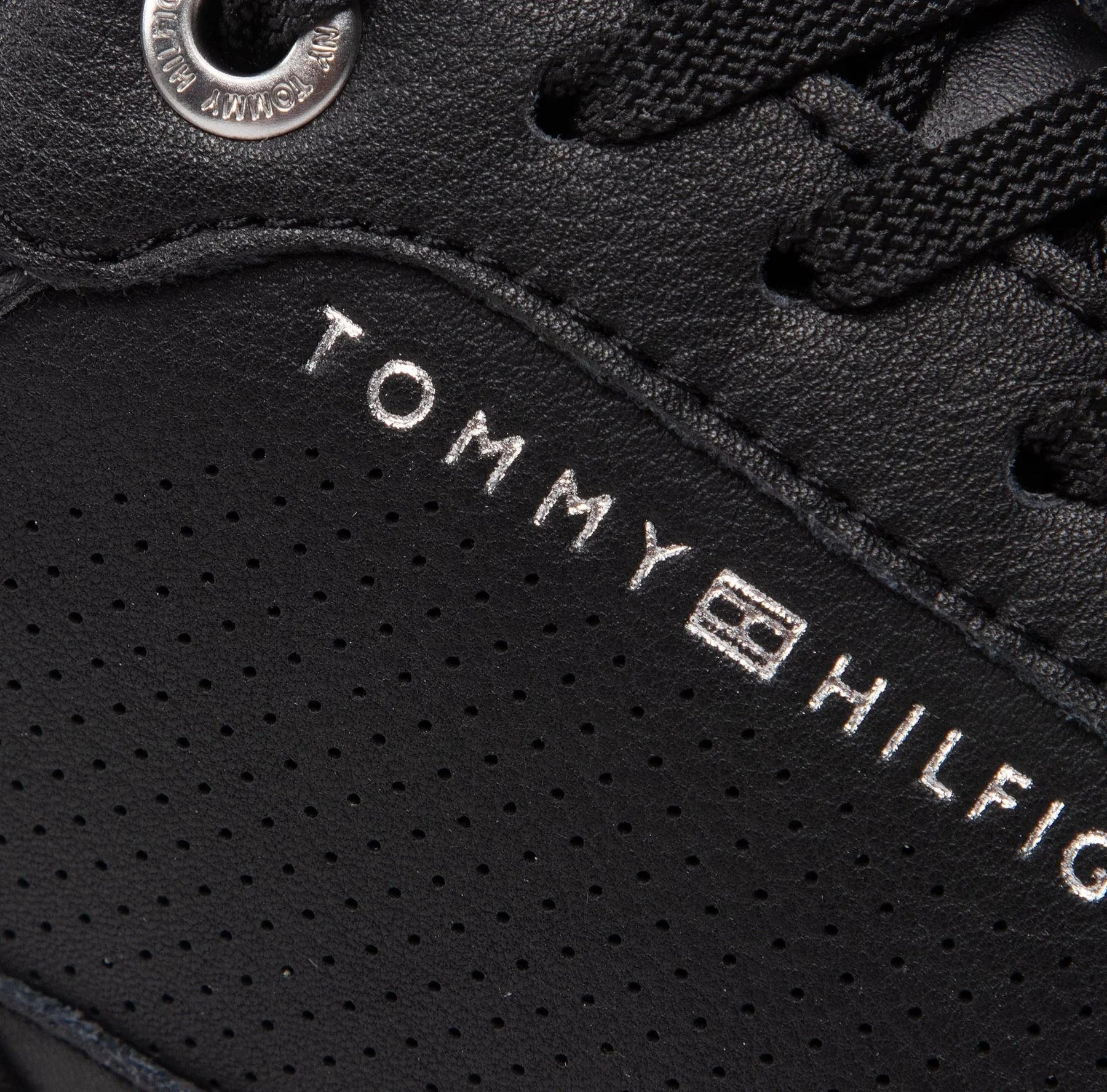 TOMMY HILFIGER Sneakers Leather Wedge - Image 5