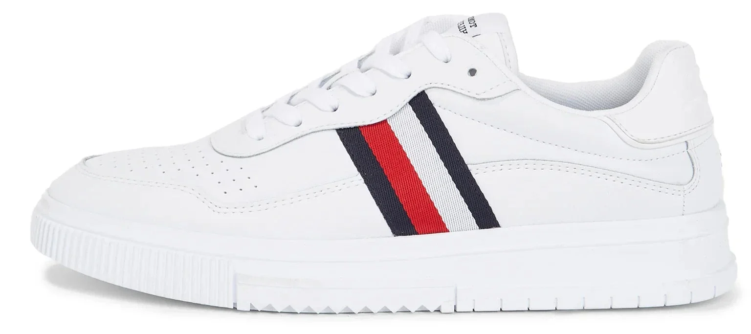 TOMMY HILFIGER Supercup Leather Stripes - Image 3