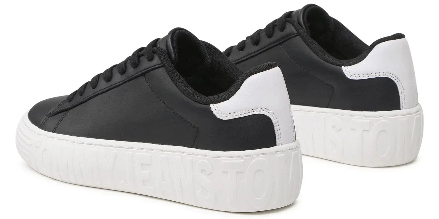 Tommy Jeans New Cupsole Leather Sneakers - Image 4
