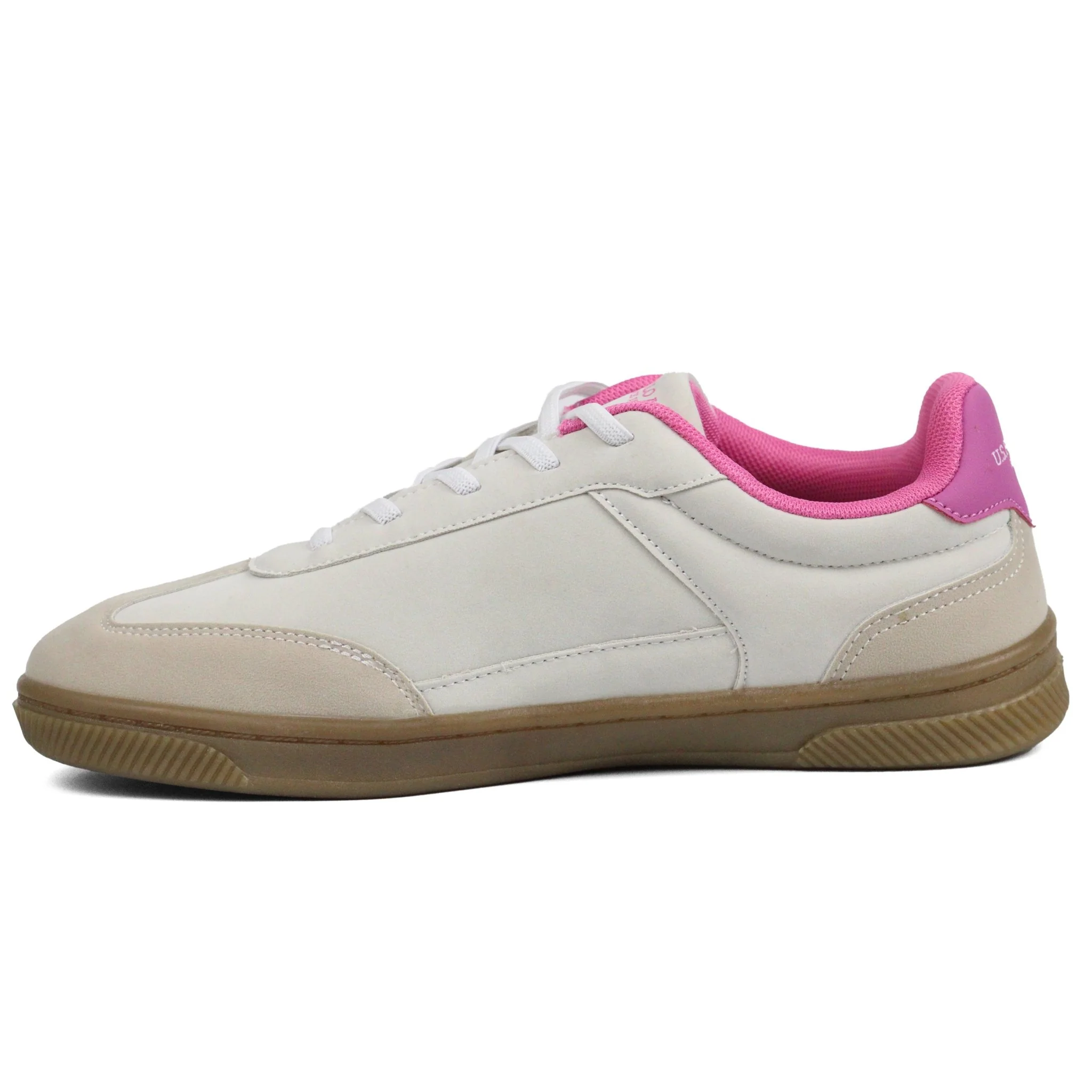 U. S POLO Assn Low Top Trainers Jess002A BGPK - Image 4