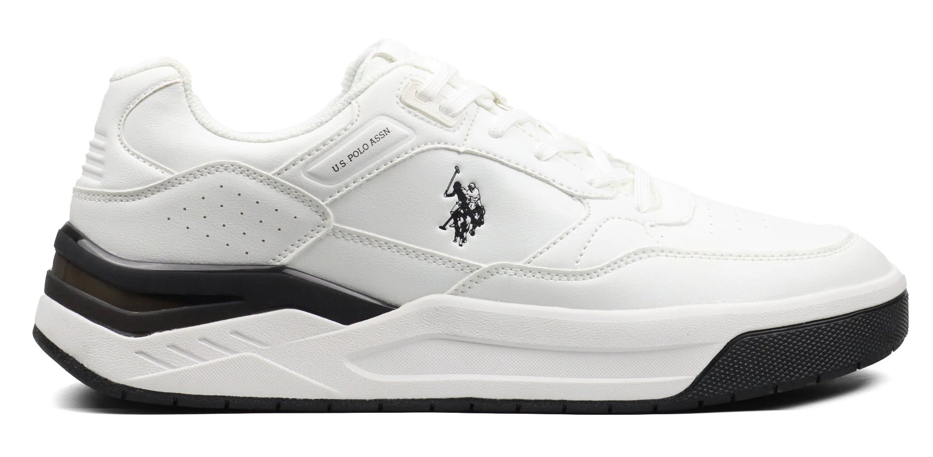 U.S. POLO Eco-leather lace-up sneakers
