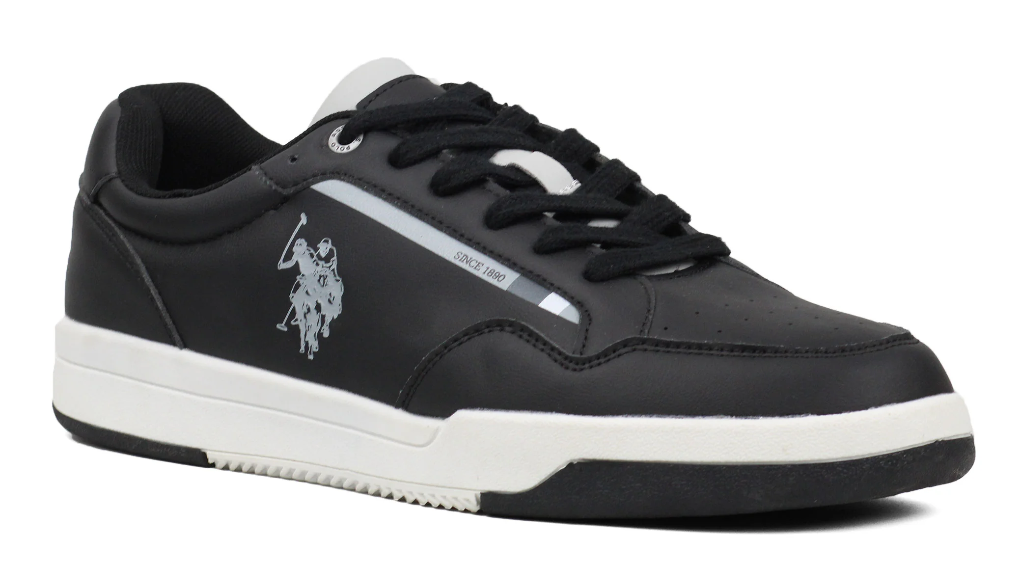 US POLO.ASSN . Black Steve 003A Trainers - Image 2