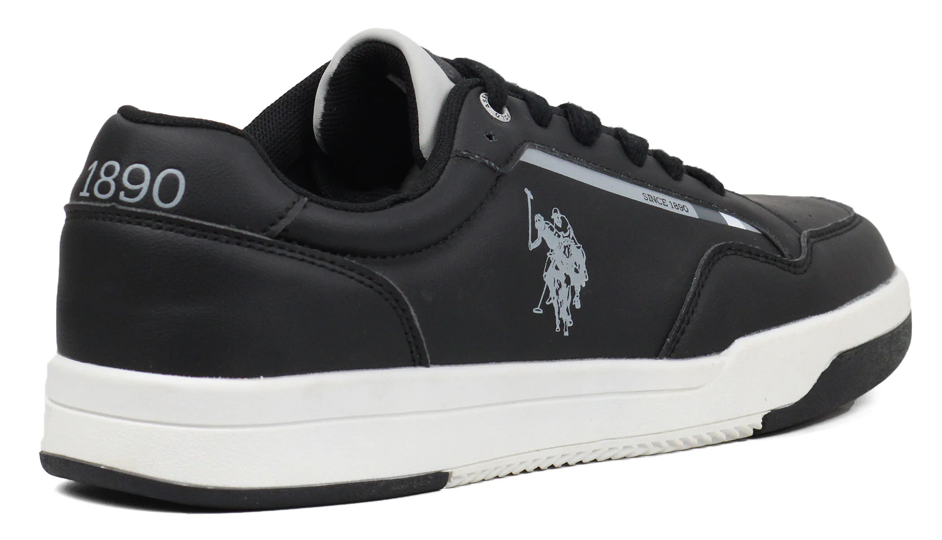 US POLO.ASSN . Black Steve 003A Trainers - Image 3