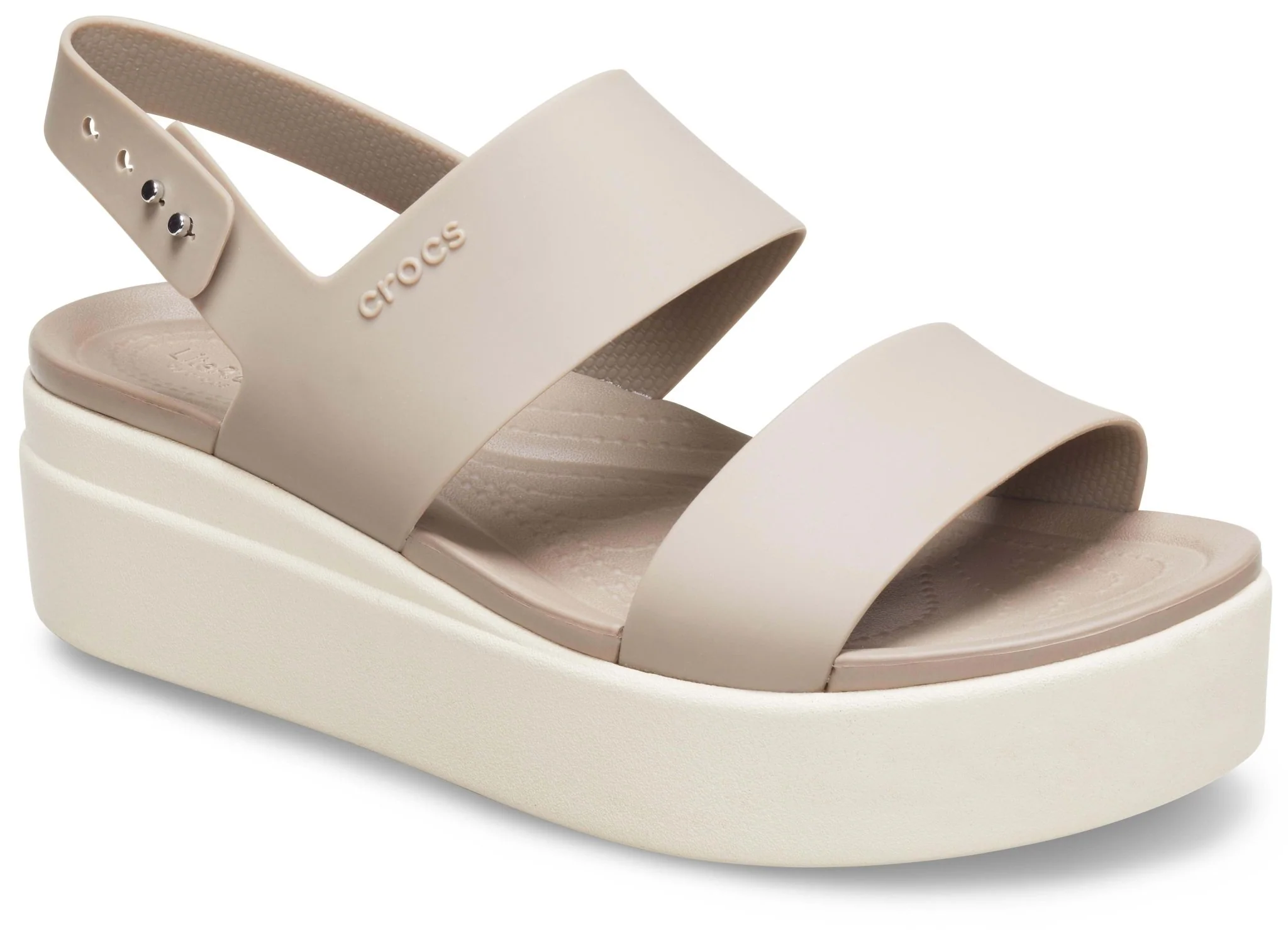 Womens Crocs Brooklyn Low Wedge - Image 2