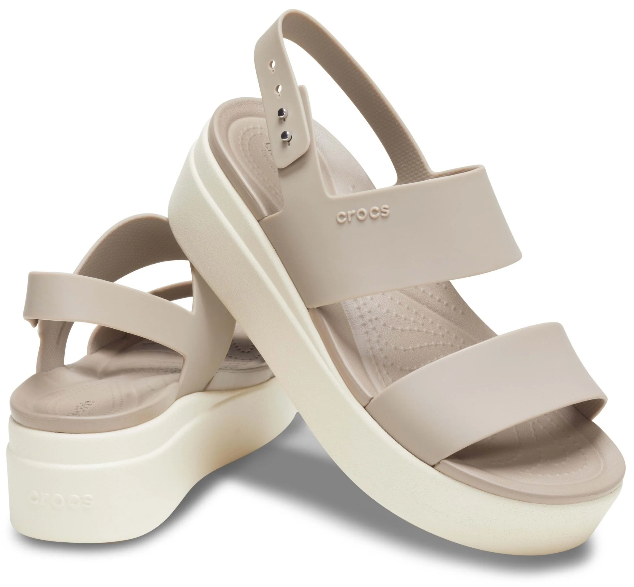Womens Crocs Brooklyn Low Wedge - Image 3