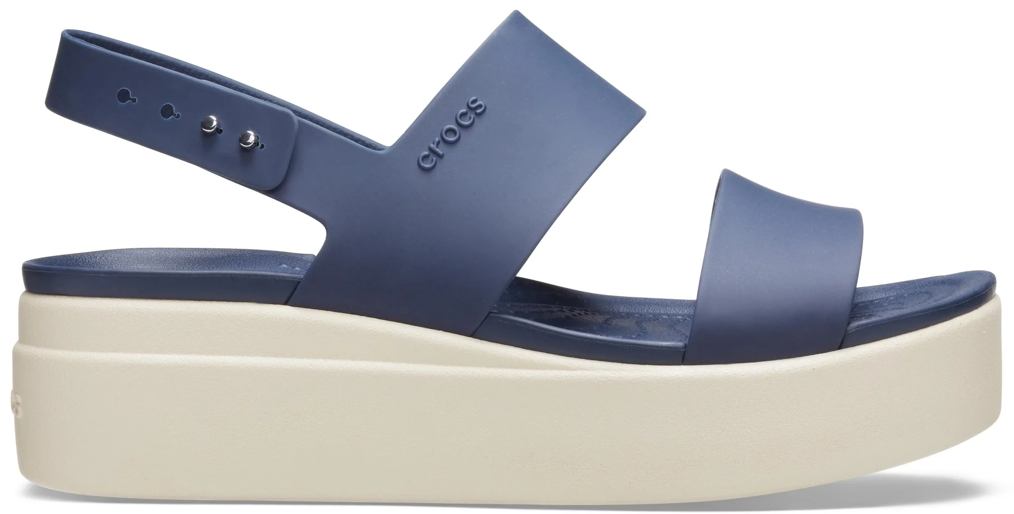 Womens Crocs Brooklyn Low Wedge