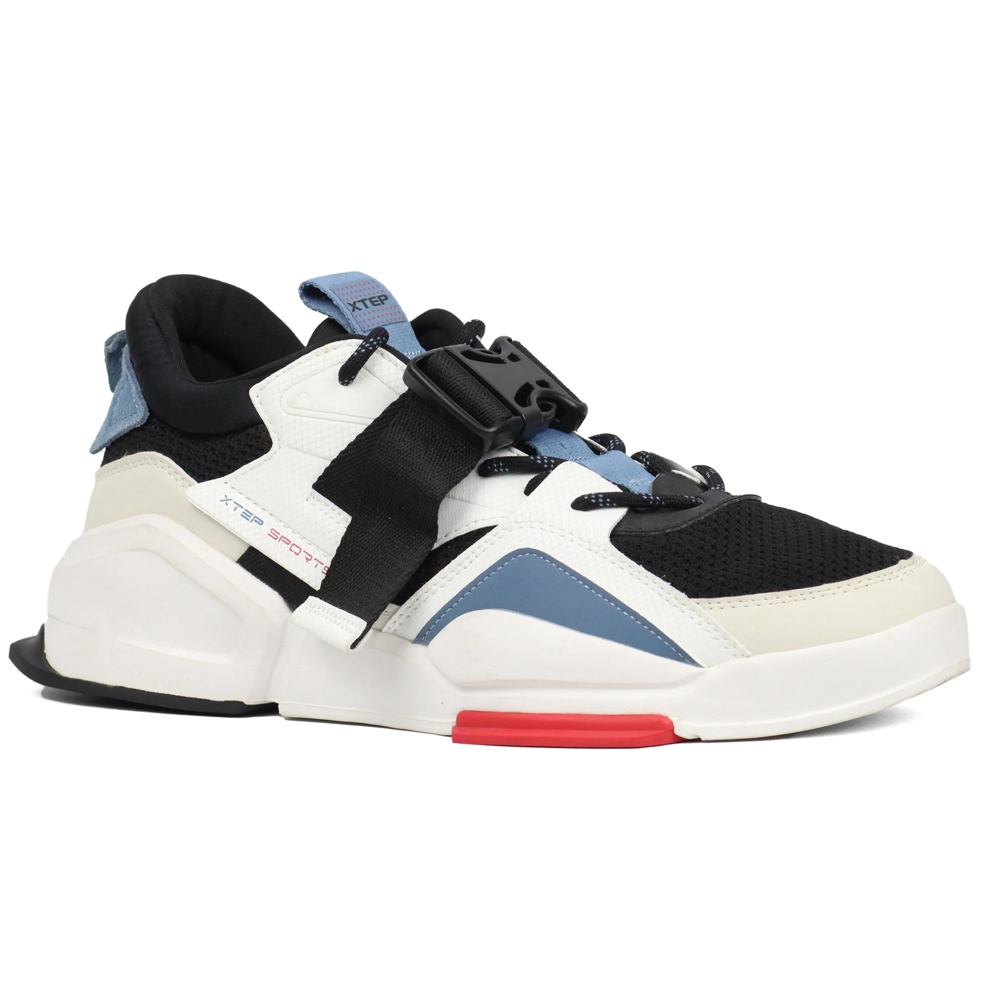 XTEP Low-Top Skate Shoes Men's Milan WTBK - Image 2