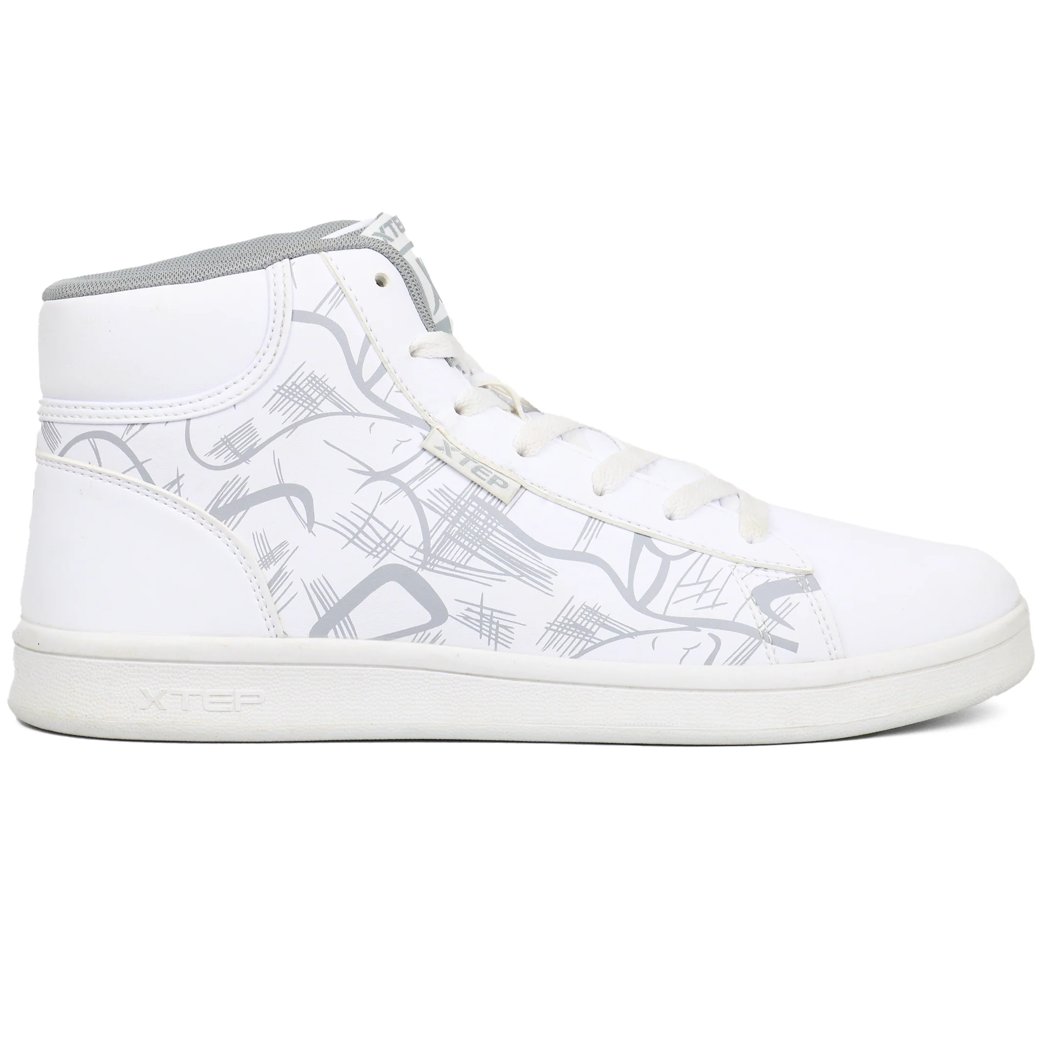 XTEP Men's High-Top Casual Sports Sneakers WTGY