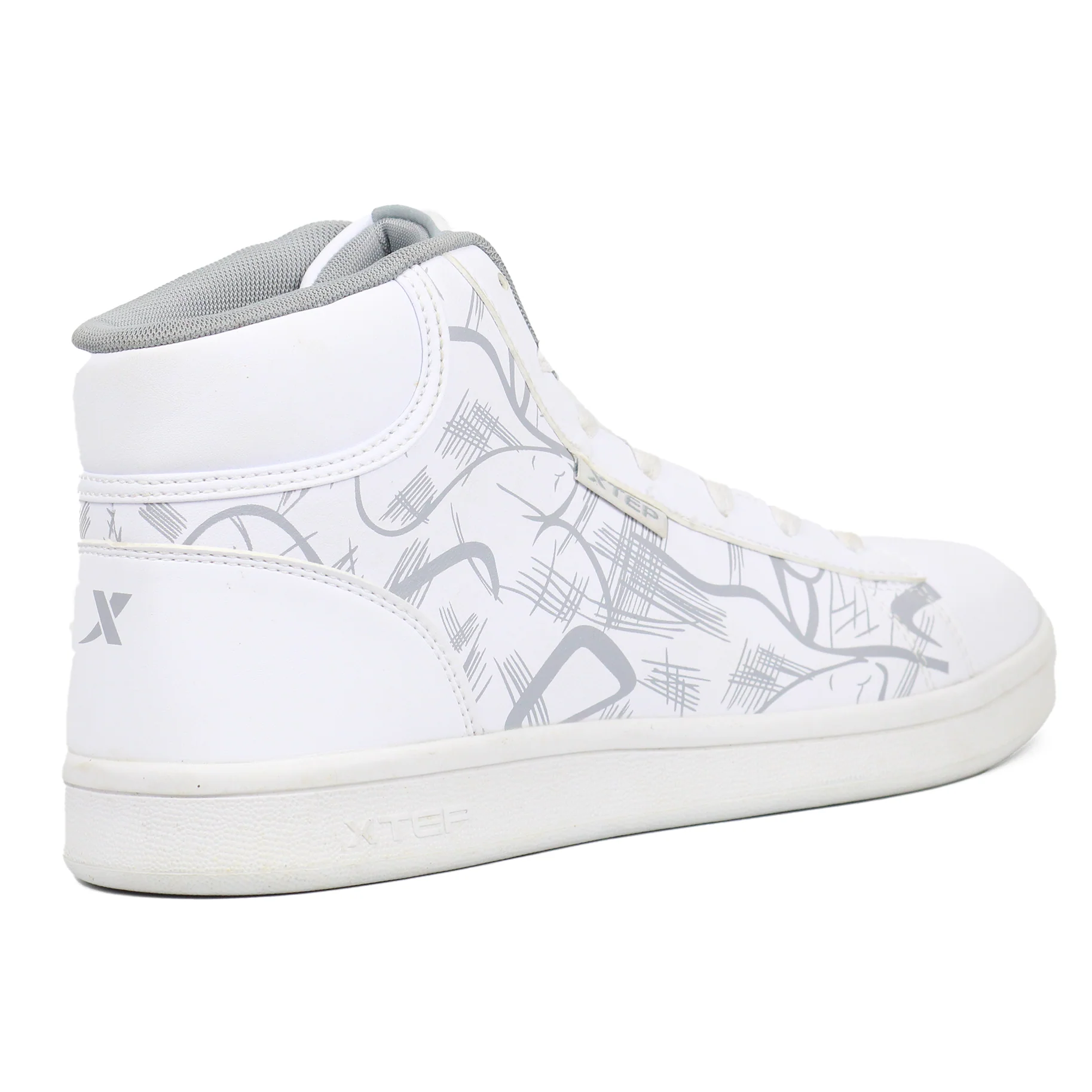 XTEP Men's High-Top Casual Sports Sneakers WTGY - Image 3