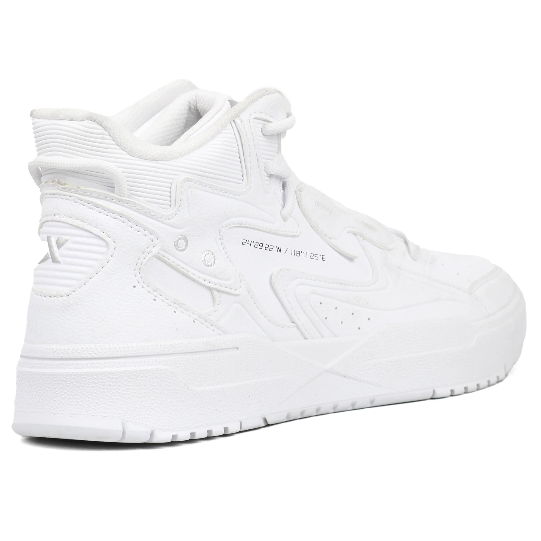 XTEP Men's High-Top LEGEND Casual Sneakers WHT - Image 3