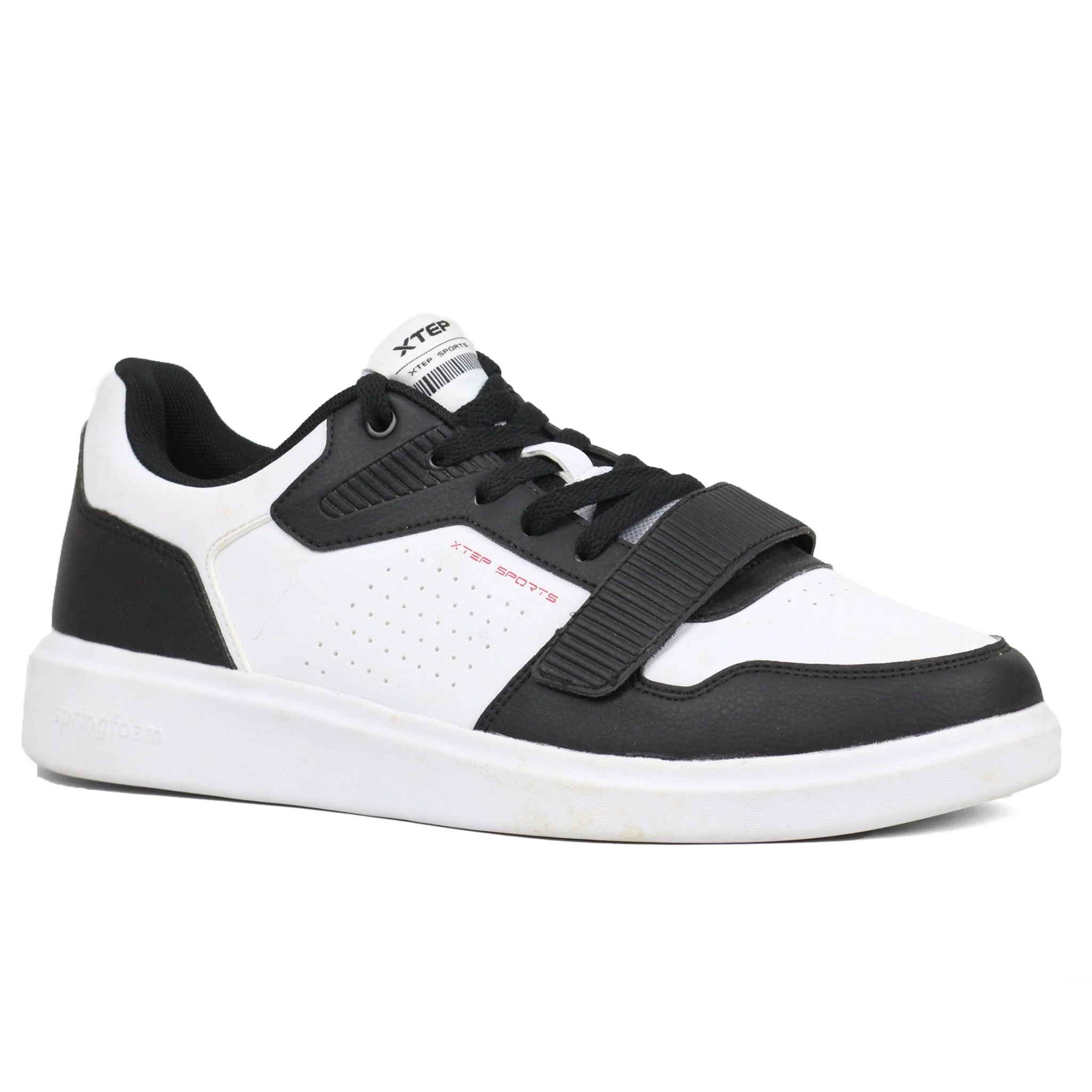 XTEP Men's Sneakers, Leather Sports Shoes - Image 2