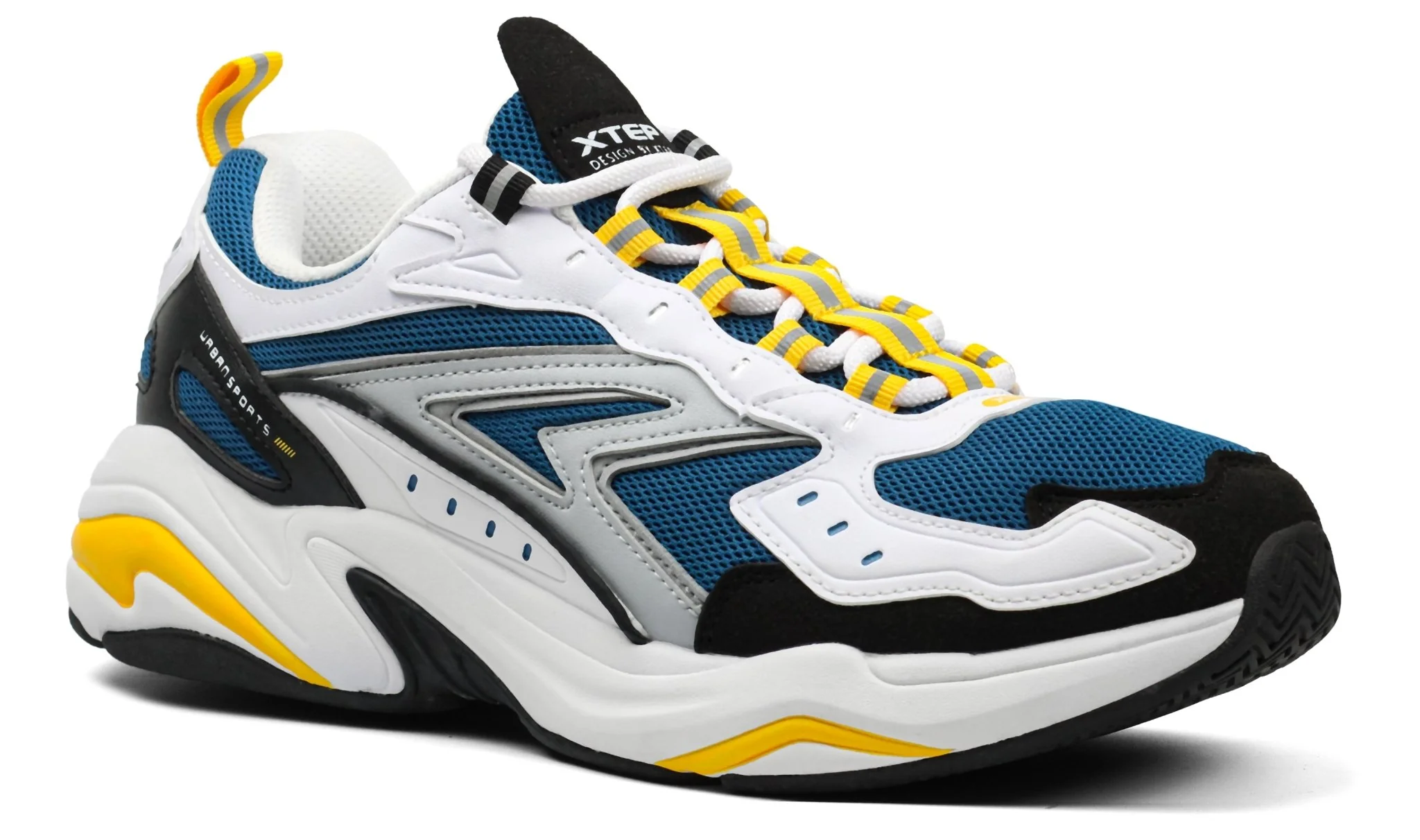 XTEP Running Shoes Contrast Stitching - Image 2