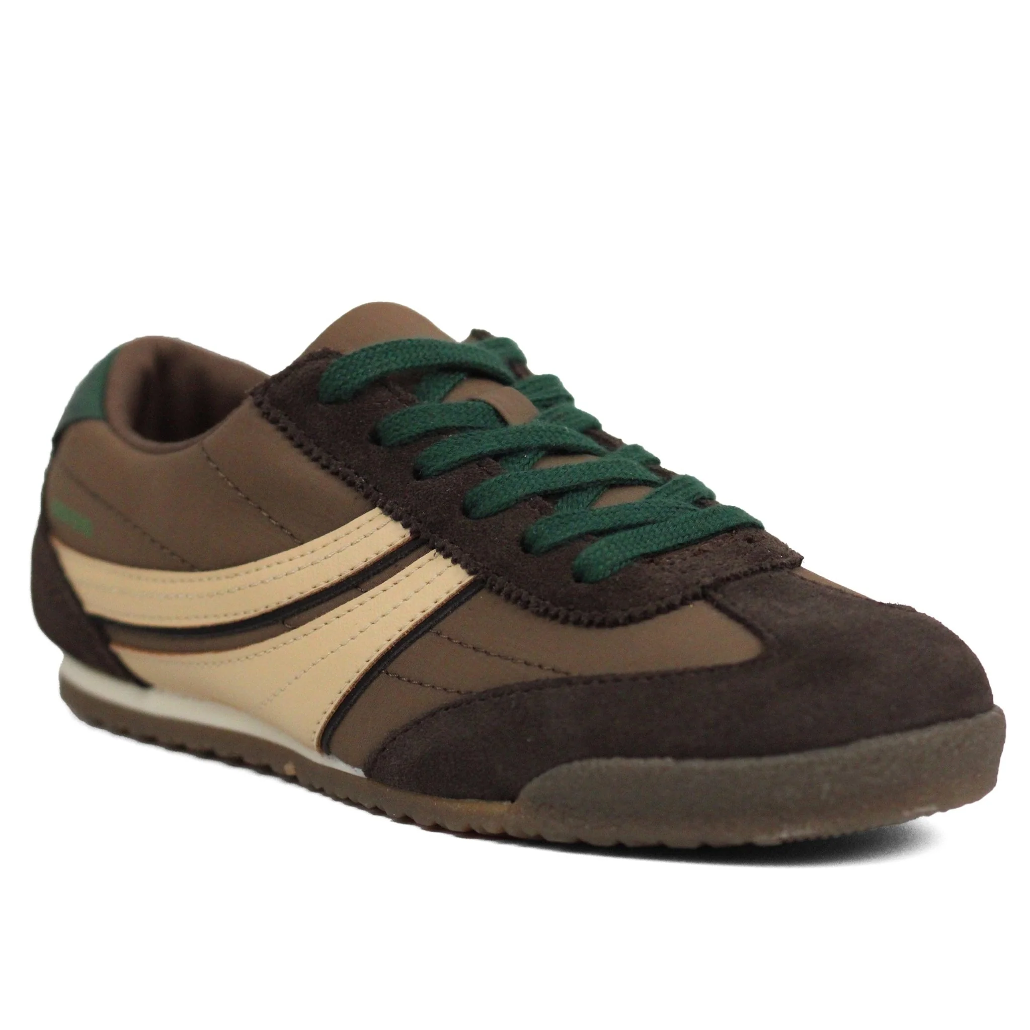 ZARA Kids' Colorblock Sneakers with Leather Overlays - Image 2
