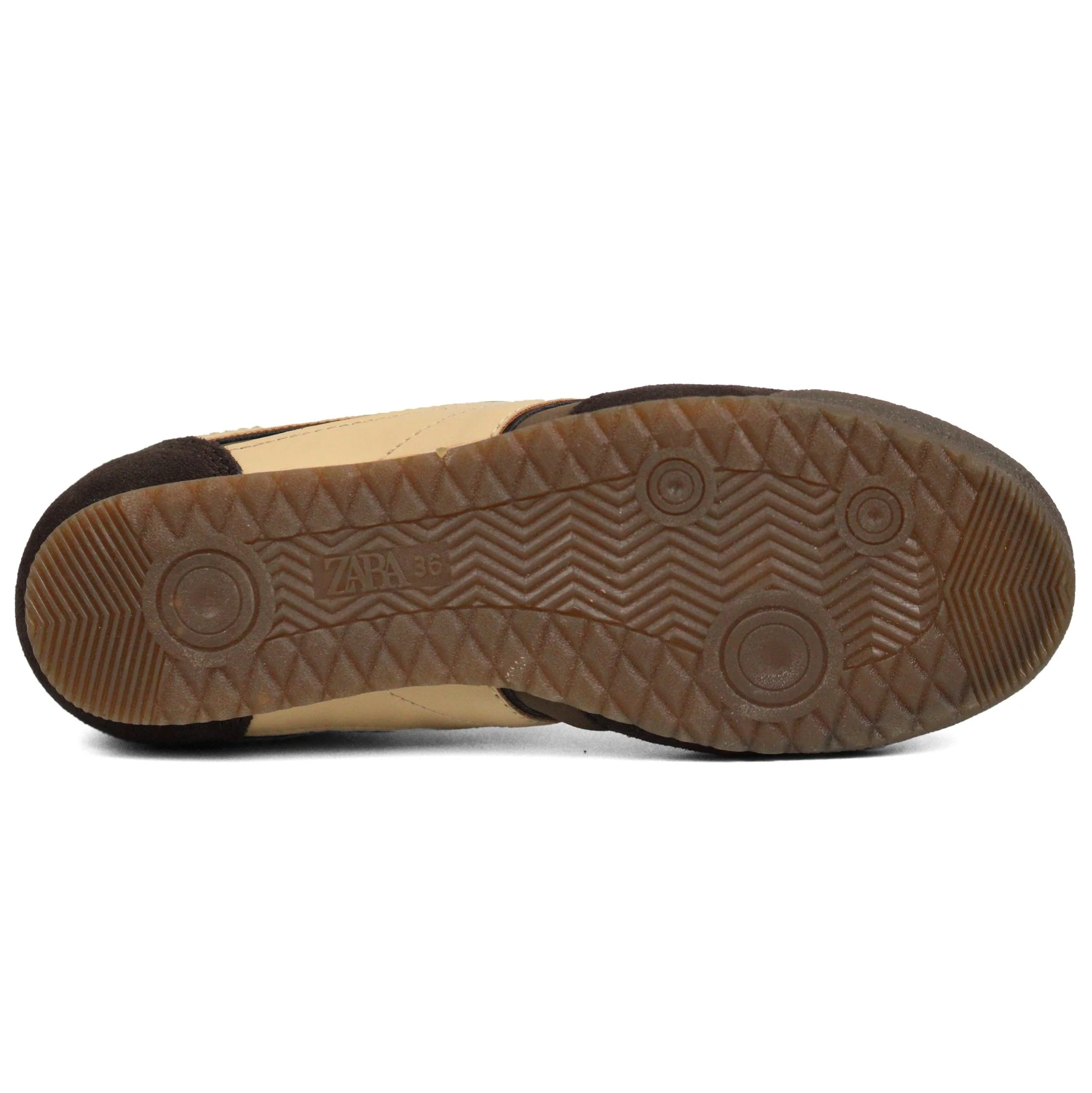 ZARA Kids' Colorblock Sneakers with Leather Overlays - Image 5