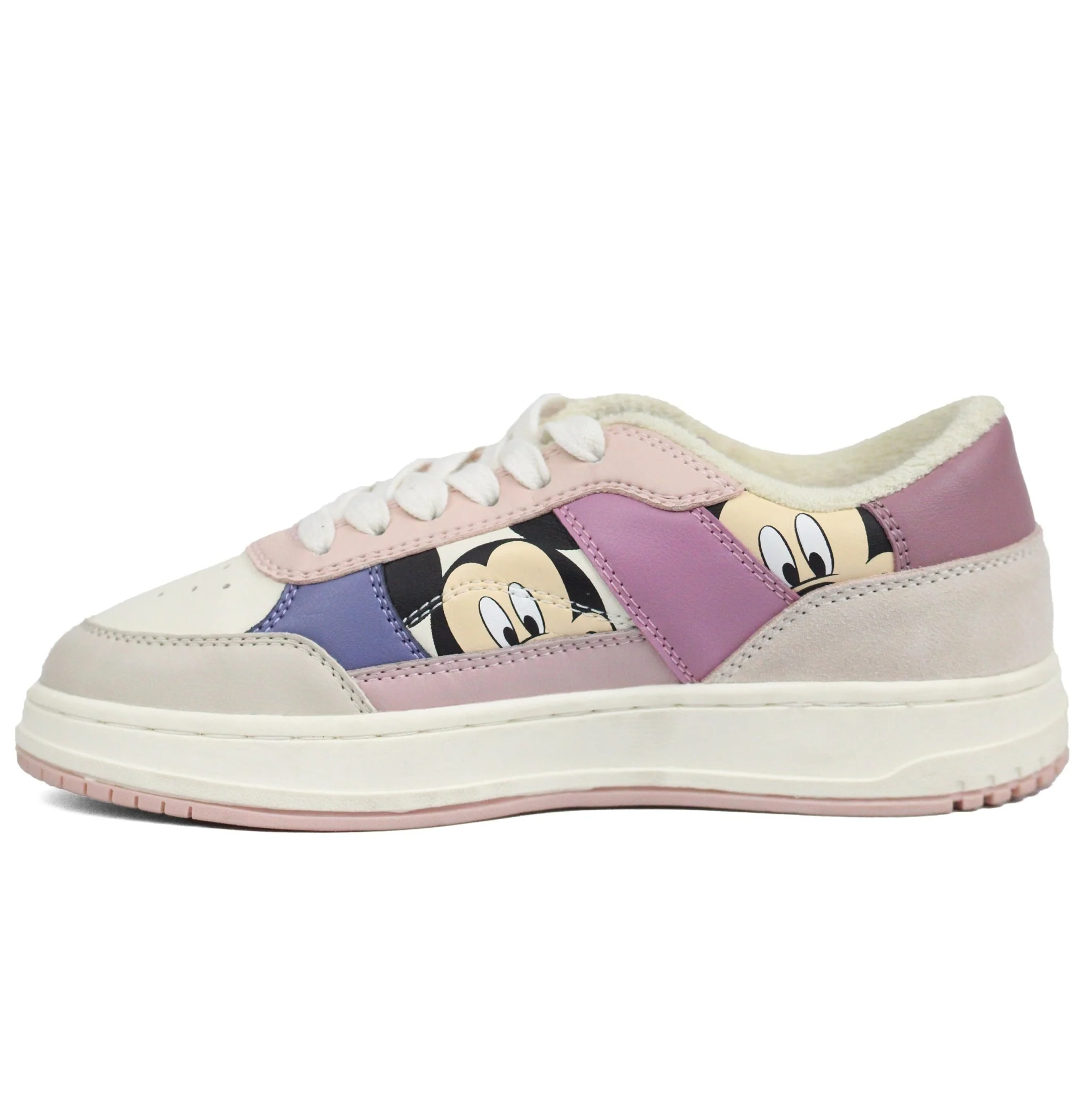 ZARA Leather Mickey and freinds Disney Sneakers BGPK - Image 4
