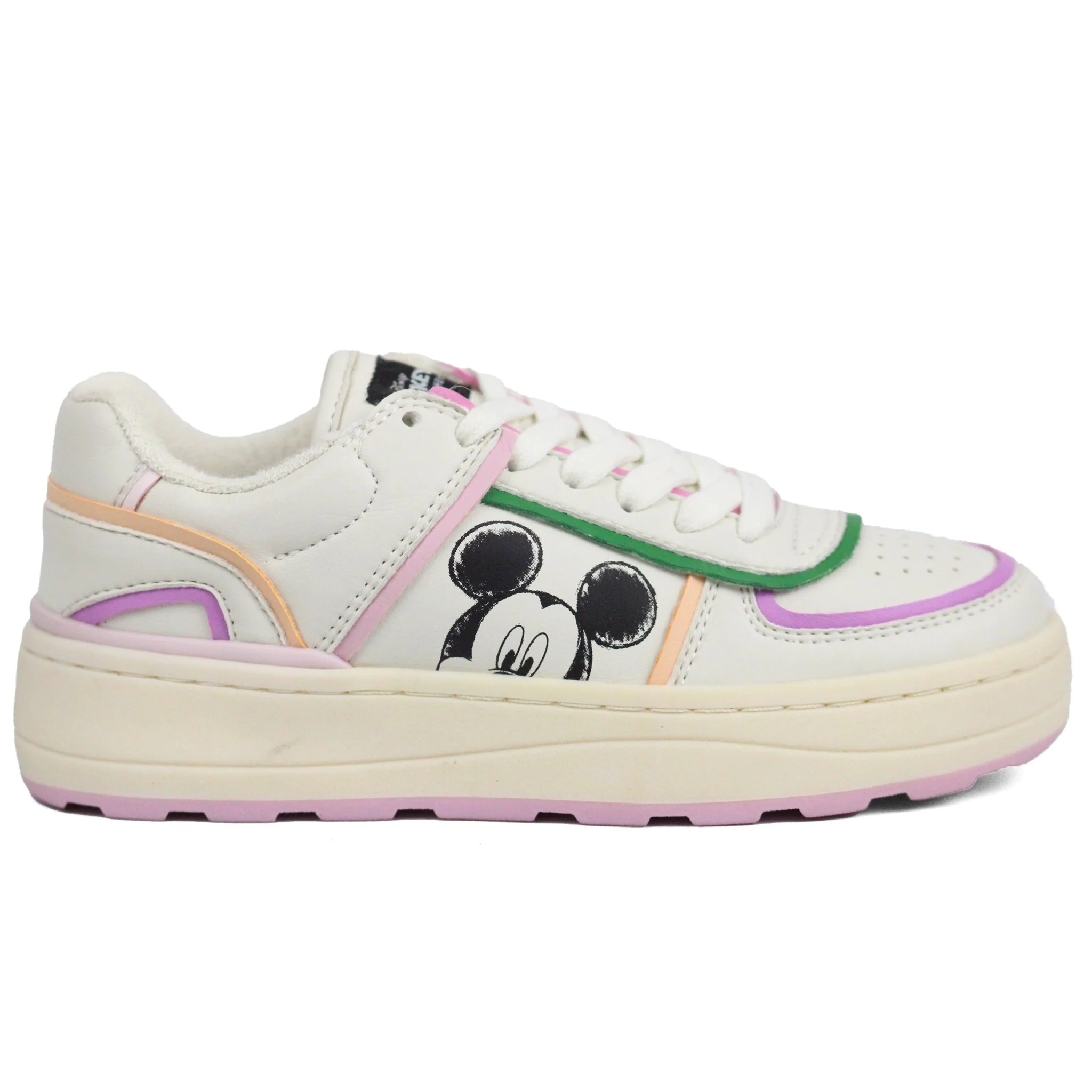 ZARA Leather Mickey and freinds Disney Sneakers WTPK
