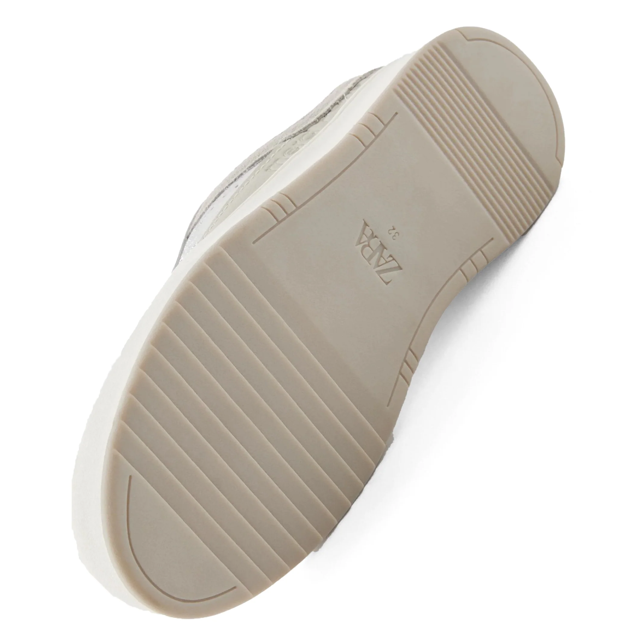 ZARA With Glittering Details And A Volume Sole Sneakers - Image 5