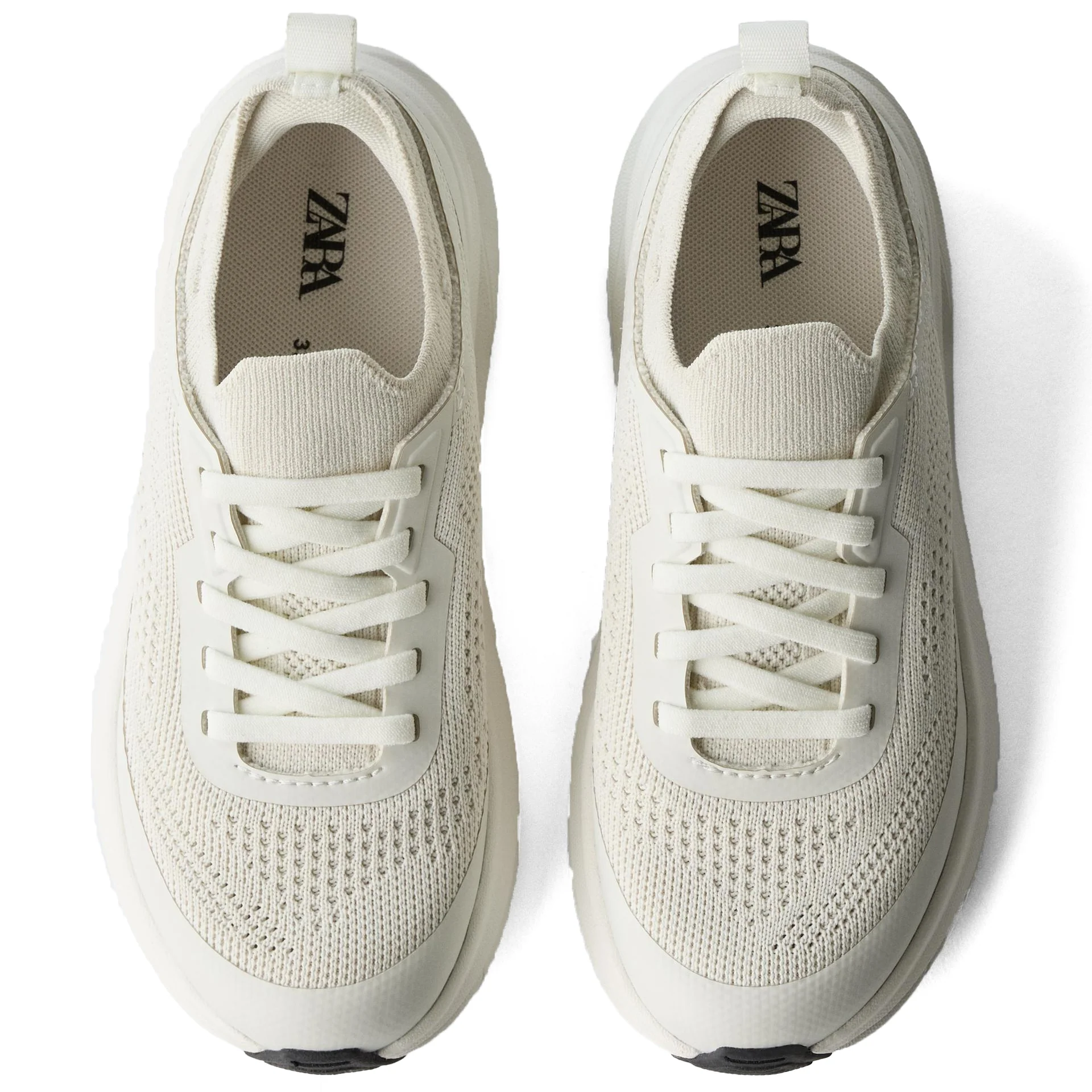 ZARA Trainers With Sole Detail Slip On G - Image 5